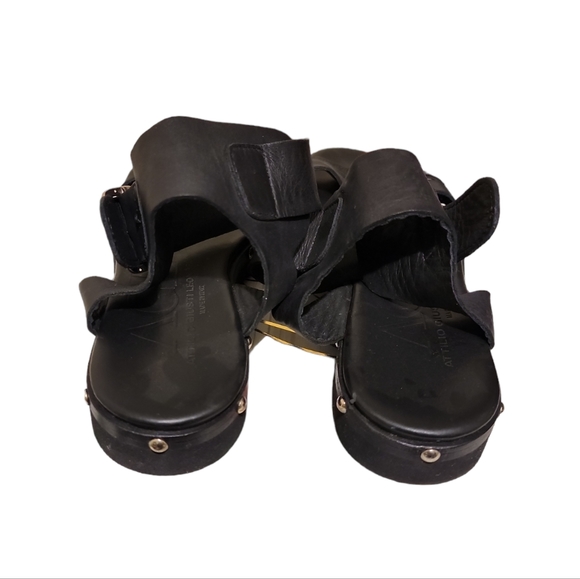 AGL leather wrap sandals - Picture 4 of 7